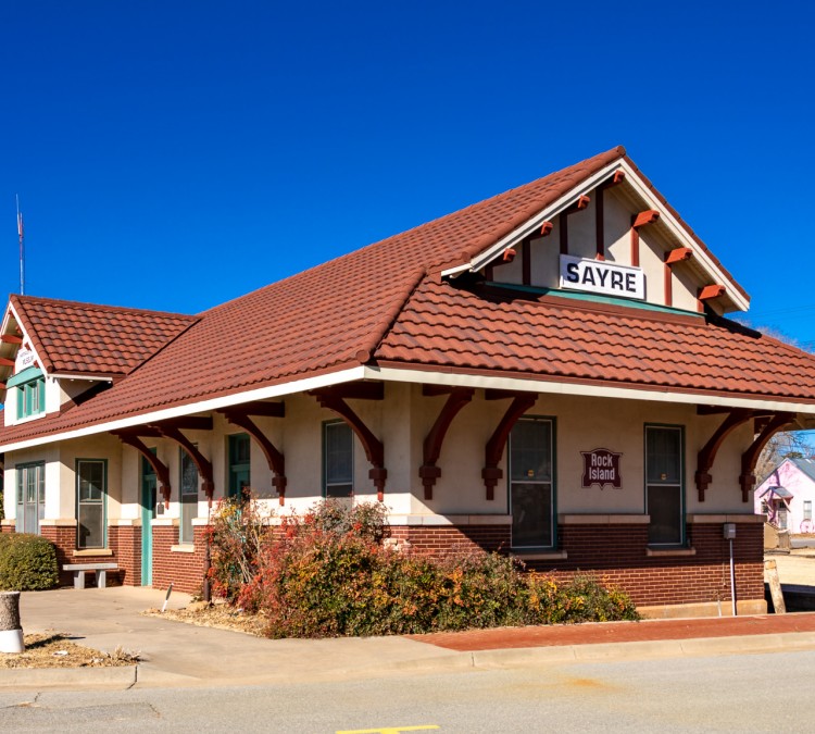 Sayre Rock Island Depot, and Museum (Sayre,&nbspOK)